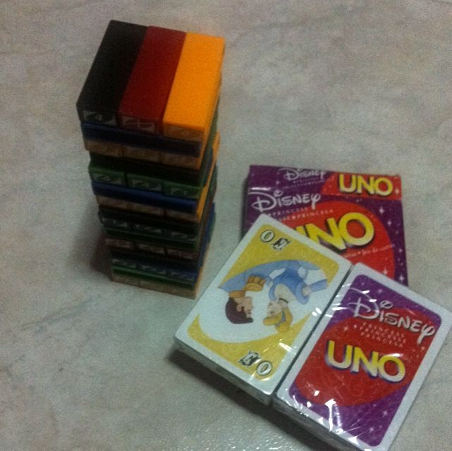 Mini UNO Stacks + UNO Card Game, Hobbies & Toys, Toys & Games on Carousell