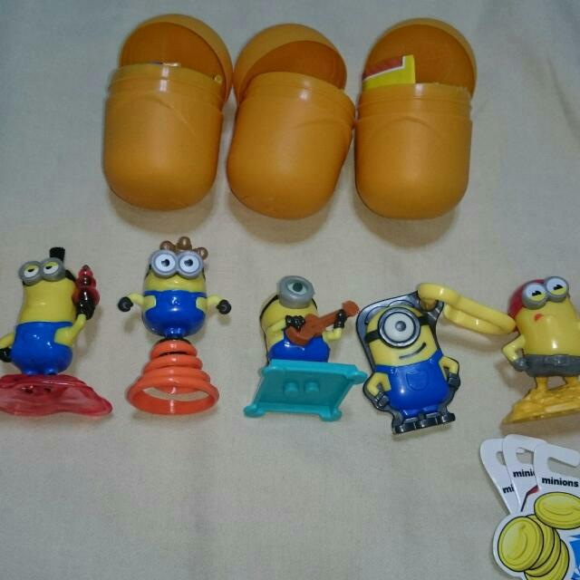 minion kinder egg toys