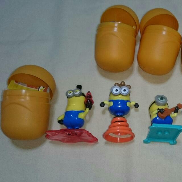Minions Kinder Surprise Hobbies Toys Toys Games On Carousell