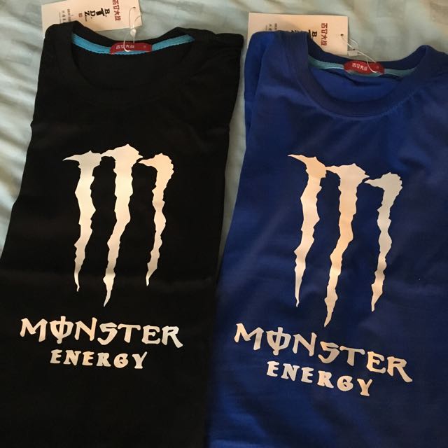 Monster Energy T Shirts Brand New Men S Fashion On Carousell