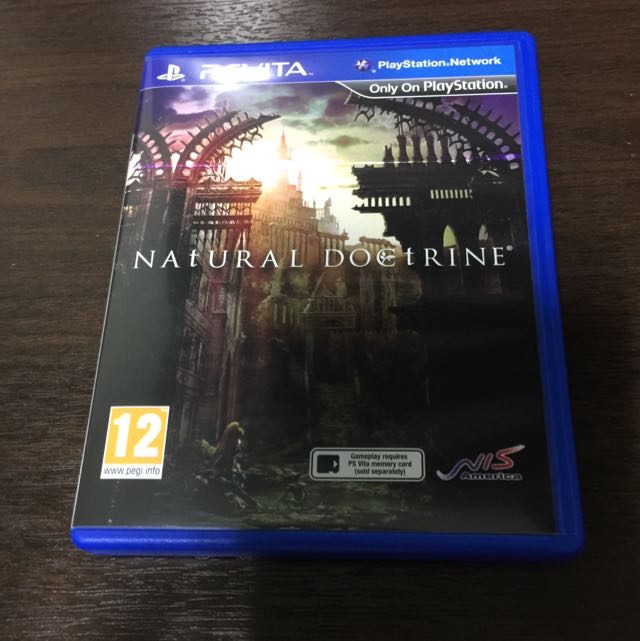 Ps Vita Natural Doctrine Electronics On Carousell