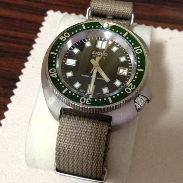 Seiko 6105 Automatic Diver Homage Cushion Case, Mobile Phones & Gadgets