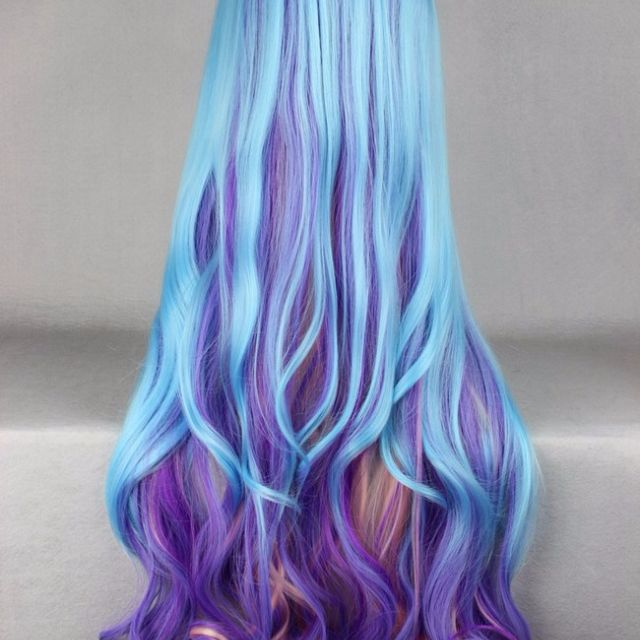 Siren Maiden 80cm Premium Grade Super Soft Violet Sky Blue