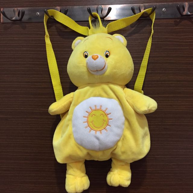 Care bear hotsell plush backpack