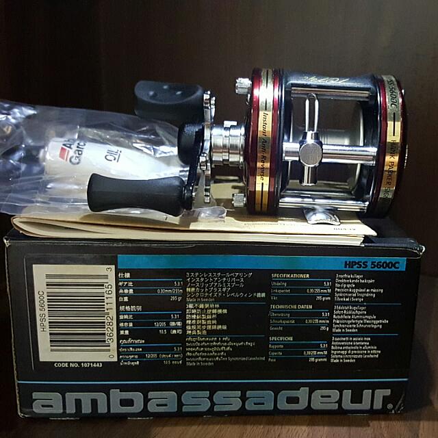 Abu Garcia Ambassadeur HPSS5600C Hank Parker Signature Series reel