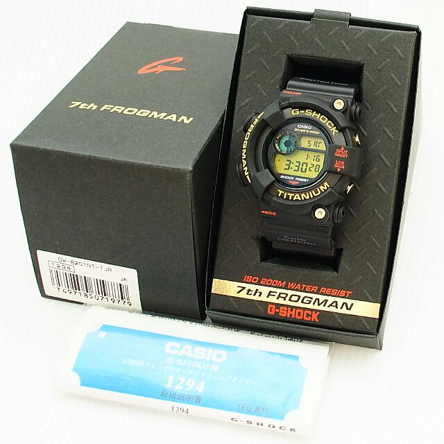 Casio G Shock frogman titanium DW8201NT 1JR The 7th Frogman