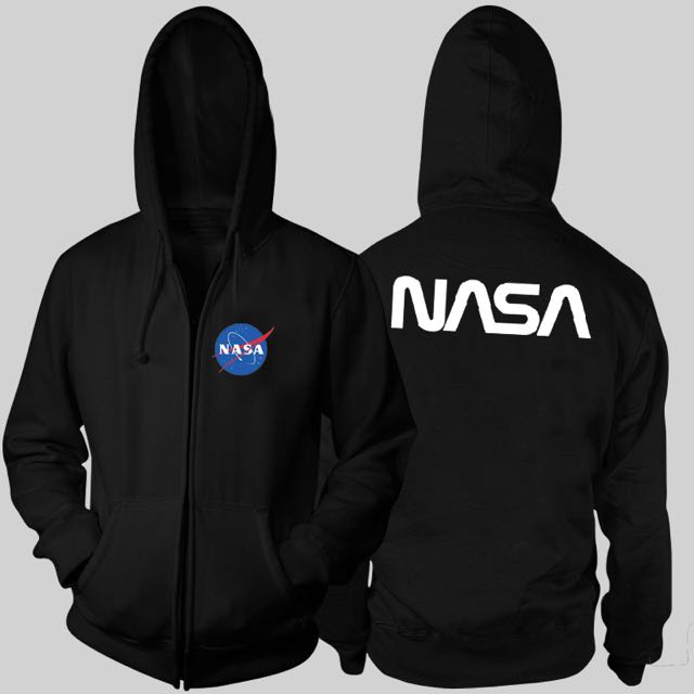 nasa hoodie zip up