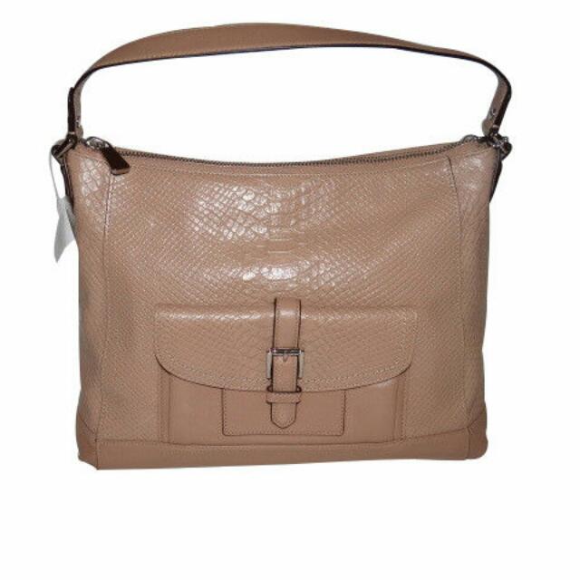 Coach charlie leather hobo discount
