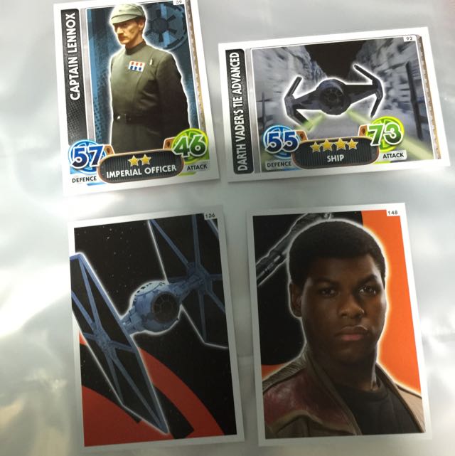 Topps force attax trading card hot sale game star wars