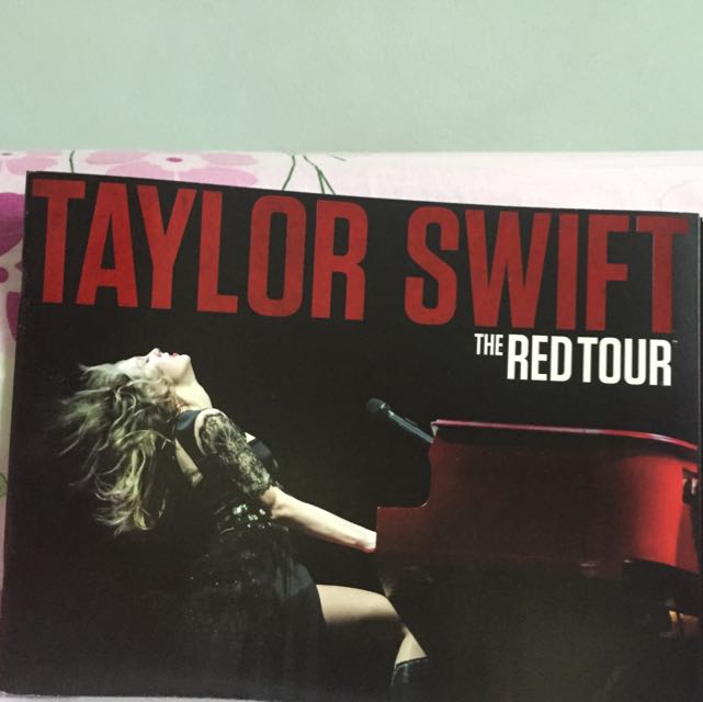 Taylor Swift The Red Tour Book Pending Books Stationery