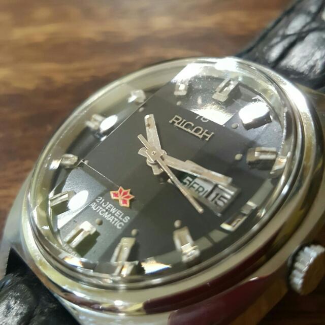 Ricoh automatic clearance watch 21 jewels