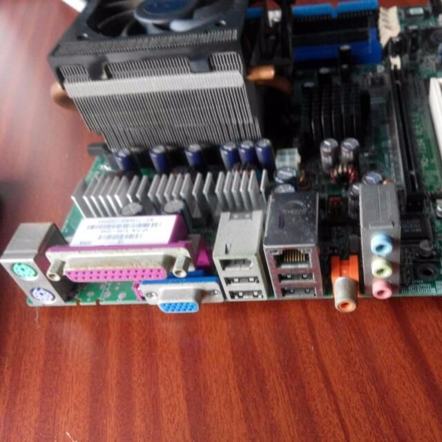 AMD Socket 939 Motherboard and Athlon 64 4400x2 CPU, Computers & Tech