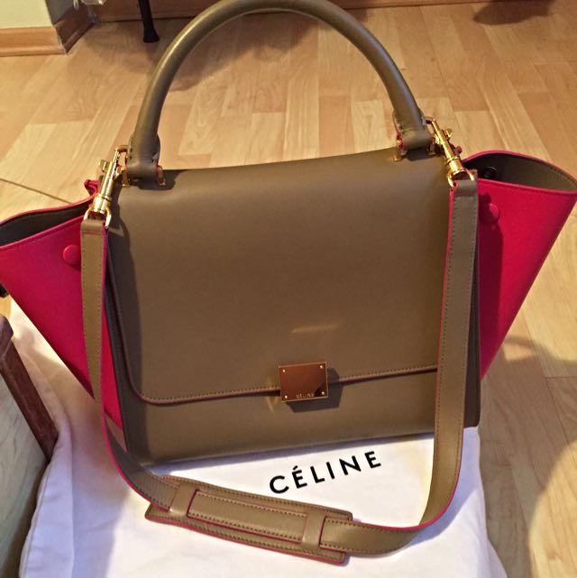 Celine trapeze beige hotsell