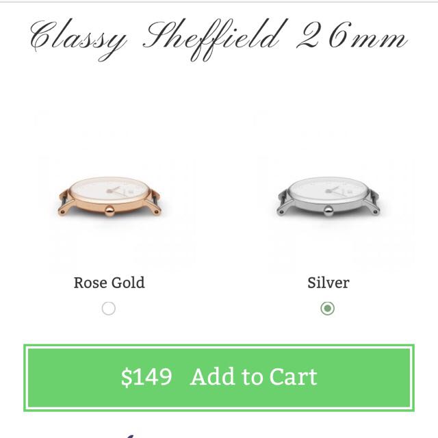 Daniel wellington classy sheffield 26mm sale