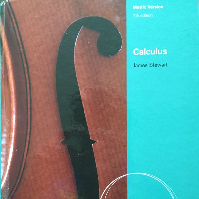 Reserved Calculus 7th Edition By James Stewart Books Stationery Textbooks On Carousell