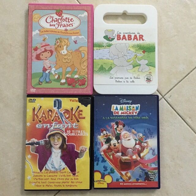 Children Dvds Karaoke French Disney Pixar Dreamworks Everything Else On Carousell