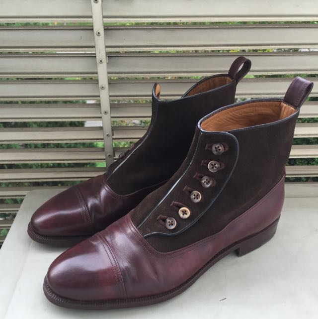 enzo bonafe button boots