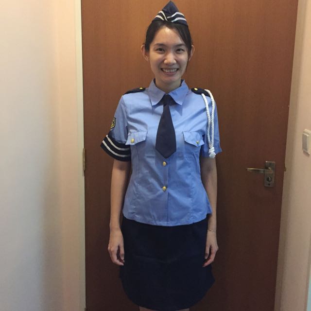 (Reserved By Jen) EUC Hong Kong Police Uniform., Women's Fashion, Dresses & Sets, Sets or