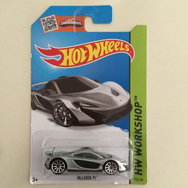 Hotwheels Mclaren P1 Silver Toys Games On Carousell