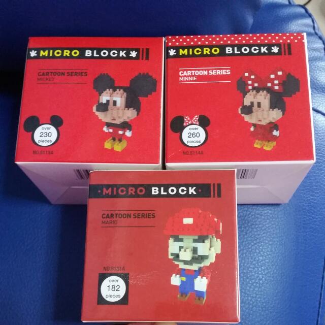 Micro Block Cartoon Series, Everything Else on Carousell