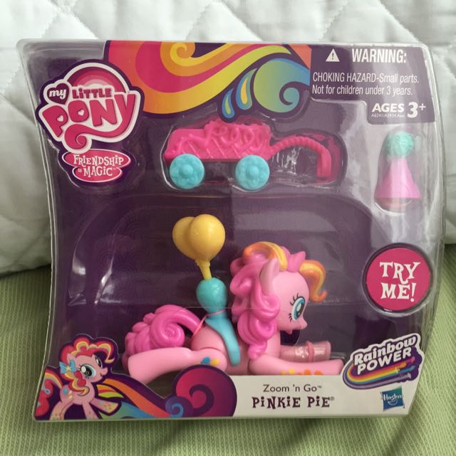 Price Reduced My Little Pony Zoom N Go Pinkie Pie Rainbow Power Toys Games On Carousell