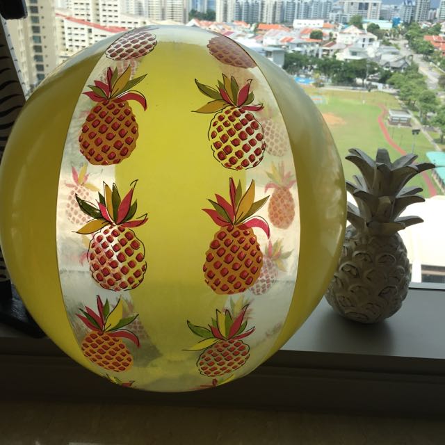pineapple beach ball