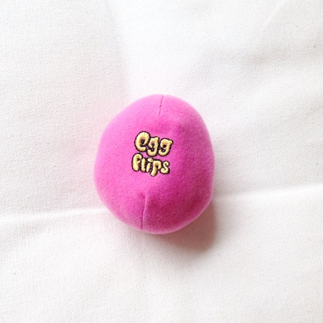 pink egg toy