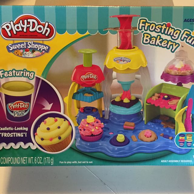 play doh frosting fun bakery