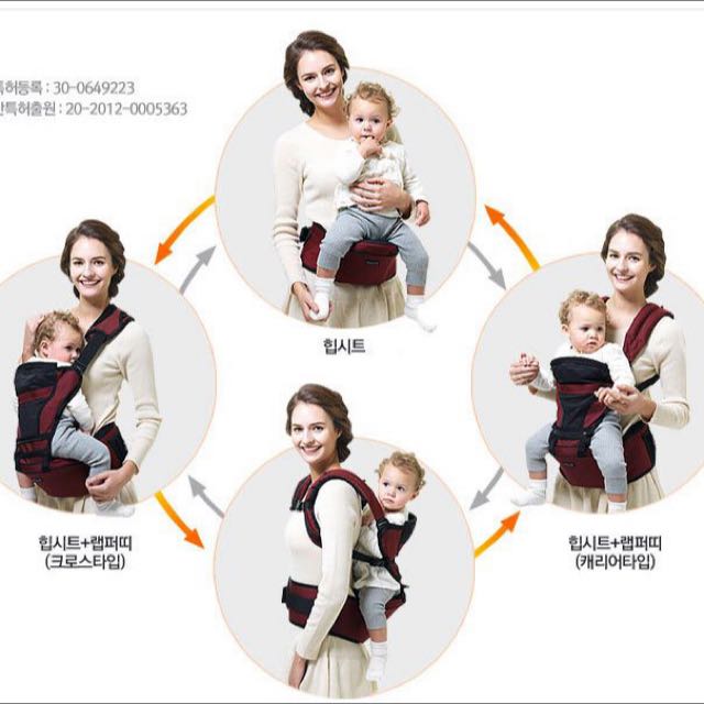 Pognae Baby Carrier Denim Design Easy To Match Your Outfit