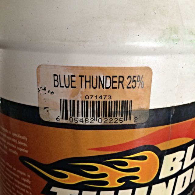 blue thunder nitro fuel