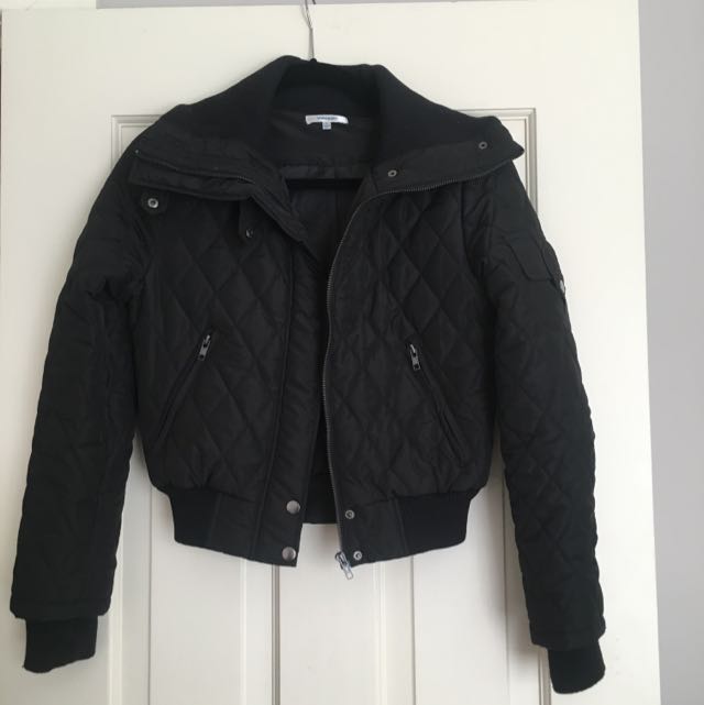 Valley Girl Cropped Er Biker Jacket Sz 10 Women S Fashion On Photo