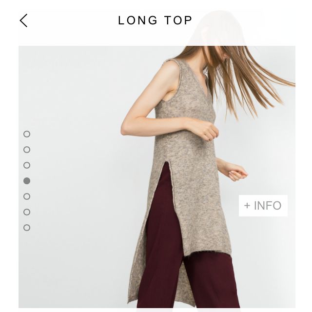 sweater vest women zara