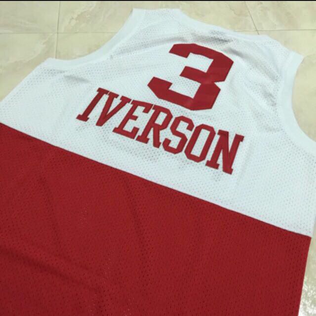 allen iverson 10 year anniversary jersey