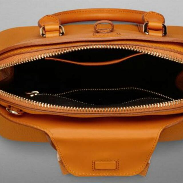 bow detail leather cross body bag