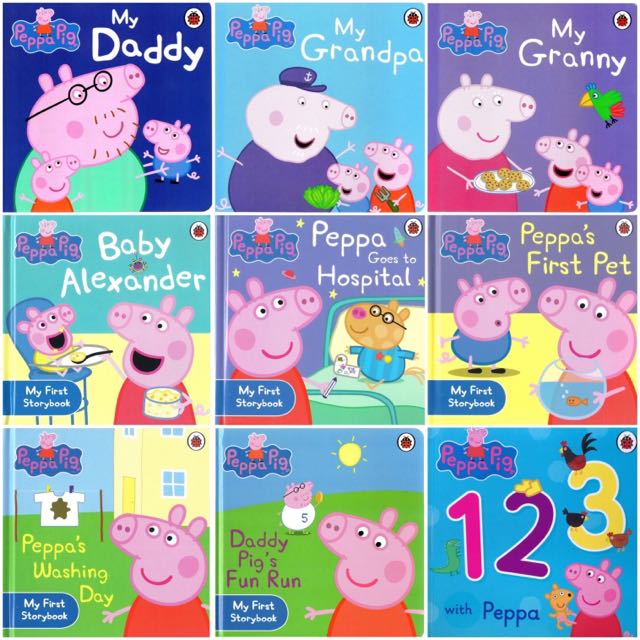 peppa pig baby alexander book