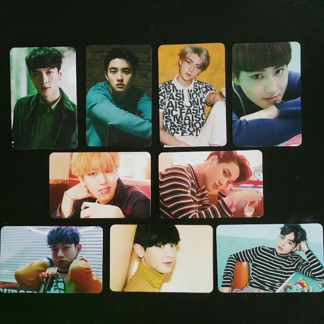 Exo Japan Debut Single Love Me Right Romantic Universe Photocards Entertainment K Wave On Carousell