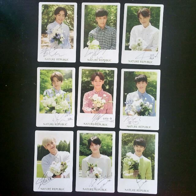 Exo Nature Republic Photocard Ver 3 Entertainment K Wave On Carousell