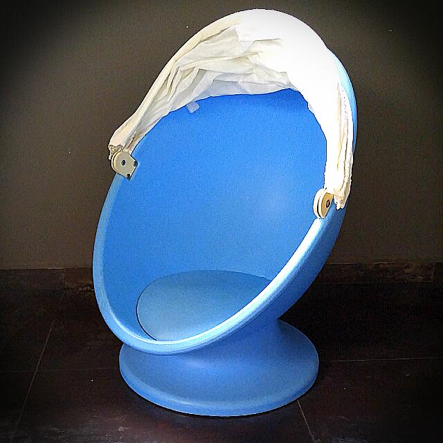 Ikea Egg Swivel Kids Chair Babies Kids On Carousell