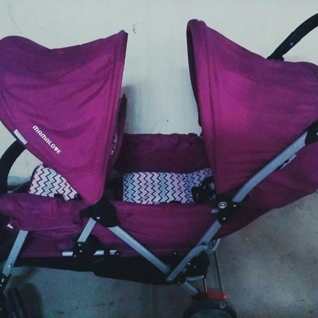 Mamalove double stroller shop