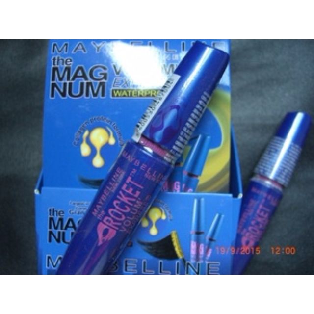 Maybelline Mascara Maskara Rocket Blue Volume Express Biru Tua Kesehatan Kecantikan Di Carousell