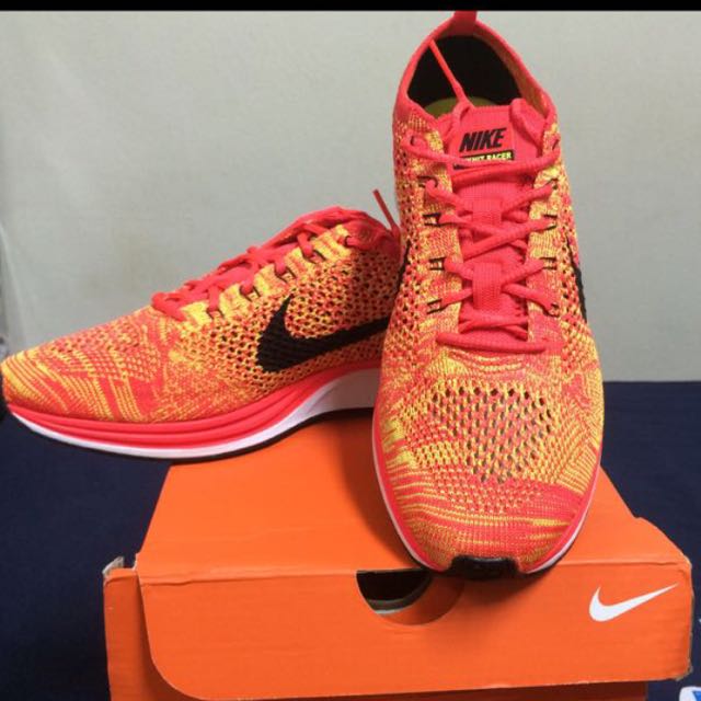 flyknit racer cheetos
