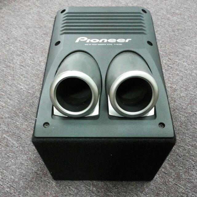 Pioneer High SPL active subwoofer system TS-WX206A, Accessories on Carousell