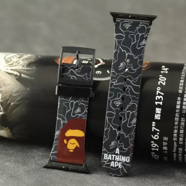 bape watch strap