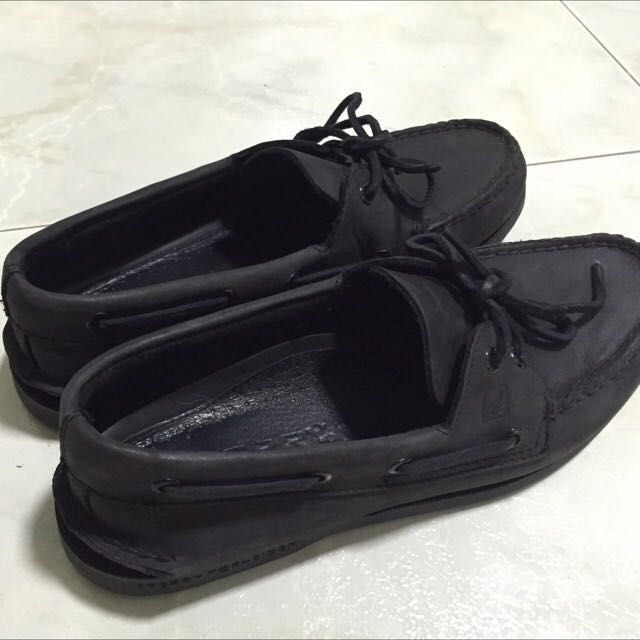 Sperry All Black Shoes