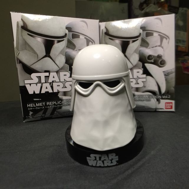 Star Wars Helmet Replica Collection Vol.2 Snowtrooper Ban Dai, Hobbies