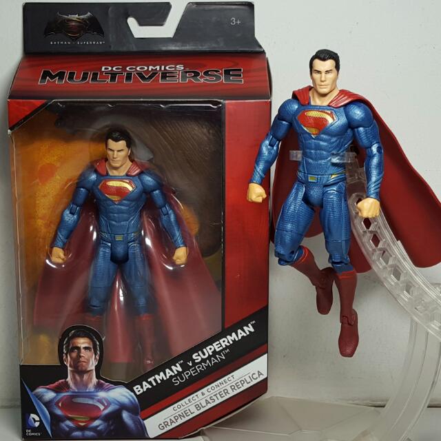Batman Vs Superman SUPERMAN DAMAGE BOX Multiverse 6" Action Figure Dc Comics 