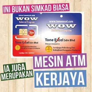 simcard ajaib mudah menjana pendapatann sampingan..
