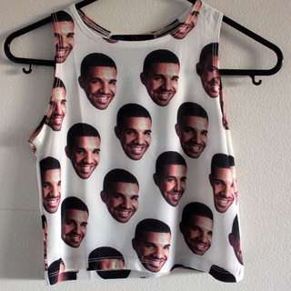 O'Mighty Drake Crop top - size XS/S, BRAND NEW WITH TAGS