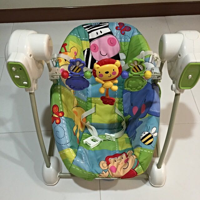 Fisher Price Discover N Grow Swing N Seat Chair w Soothing Vibrations