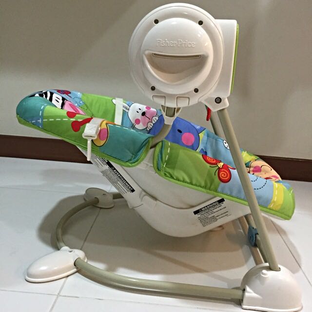Fisher Price Discover N Grow Swing N Seat Chair w Soothing